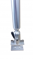Single Tube Rod Holder on Slim Thumbscrew Mount